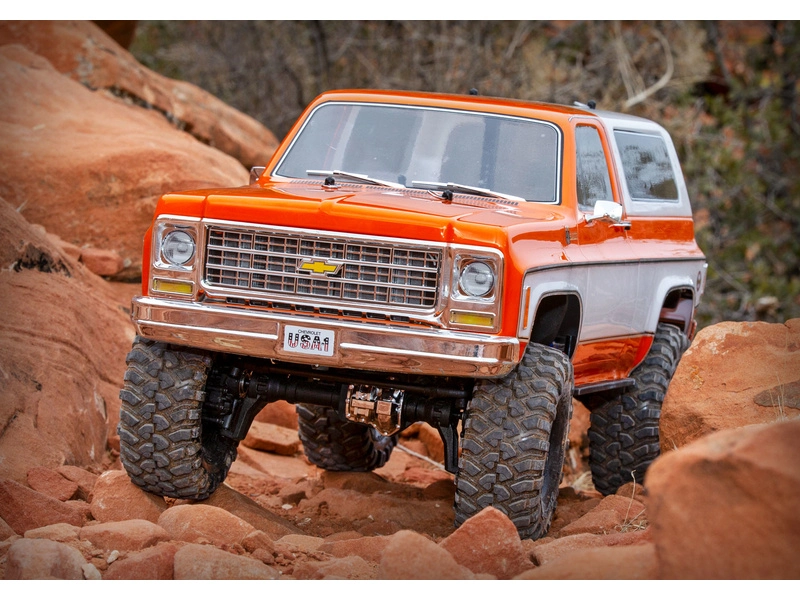 RC auto Traxxas TRX-4 Chevrolet K5 Blazer 1:10, oranžová