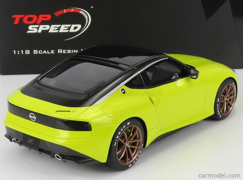 Truescale Nissan Fairlady Z Proto 2021 1:18 Žlutá Černá