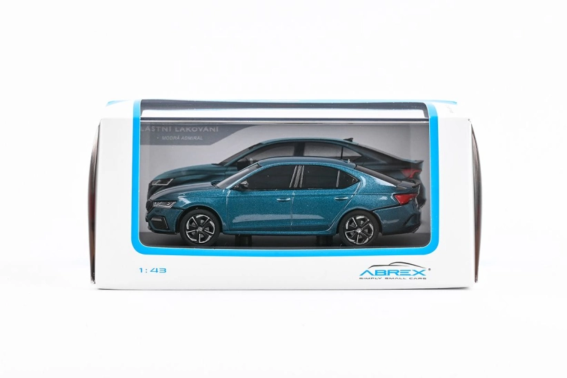 Abrex Škoda Octavia IV RS (2020) 1:43 - modrá Admiral metalíza