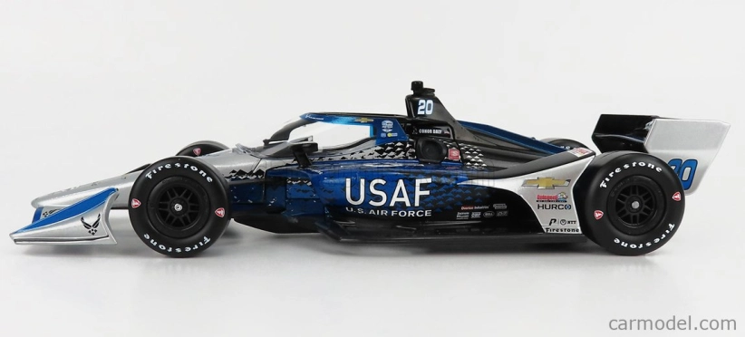 Greenlight Chevrolet Team Ed Carpenter Racing N 20 1:18, modrostříbrná