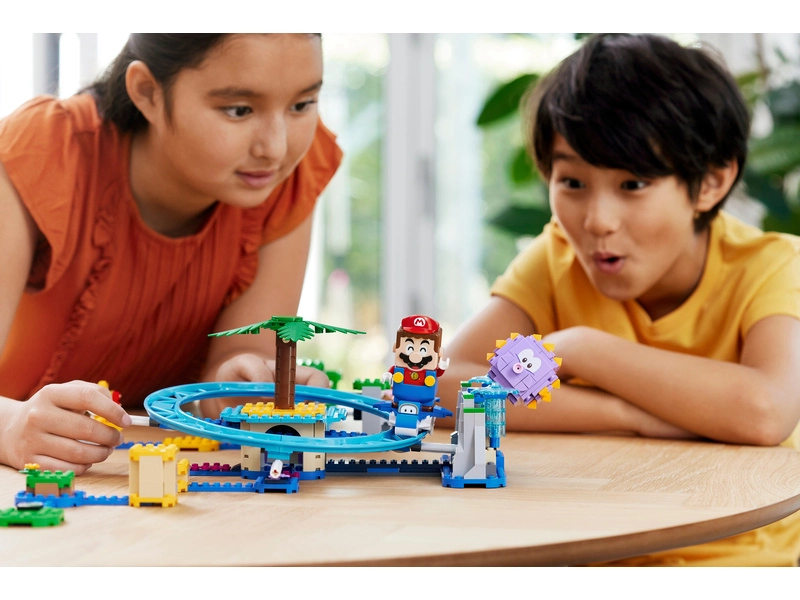 LEGO Super Mario - Plážová jazda s veľkým ježkom - rozširujúca sada