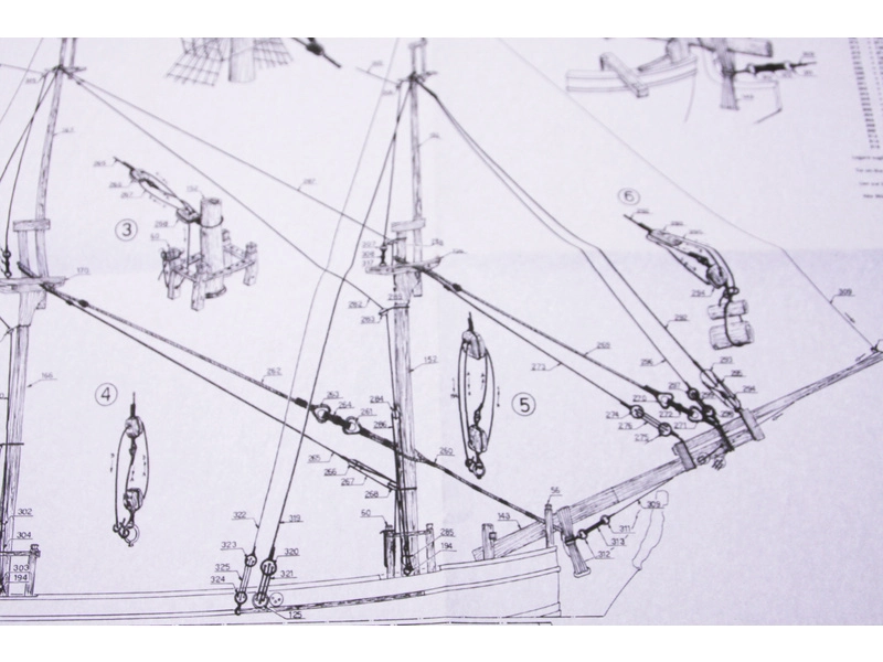 MAMOLI H.M.S. Bounty 1787 1:64 kit