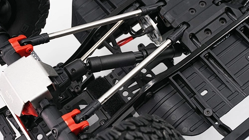 Nerezové lanká M4 x 80mm, 2ks