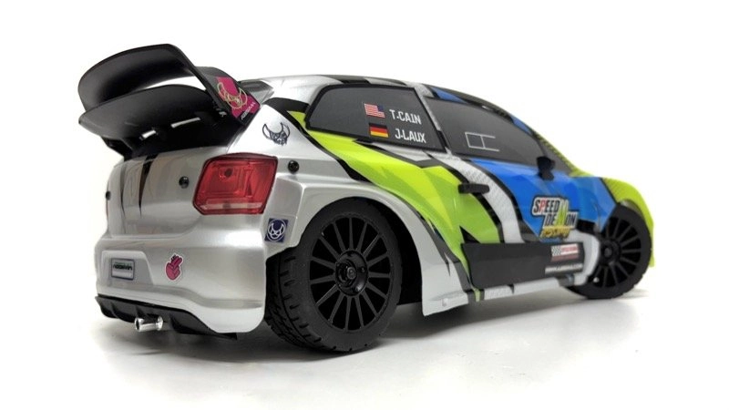 Absima Rally Car Speed Demon 1:12 4WD RTR Brushless žluto-modrý