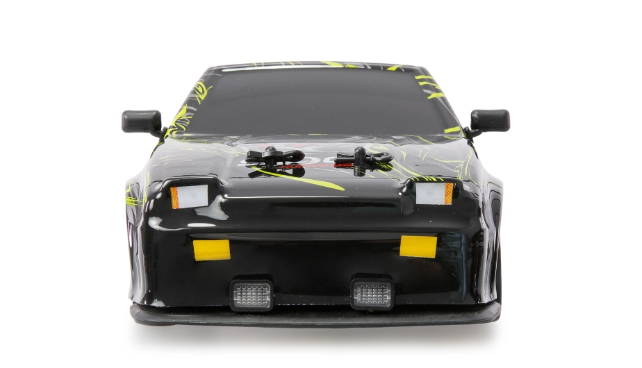 Drift Sport RC Car GTR 4WD 1:16 RTR s dymom a LED osvetlením žlté