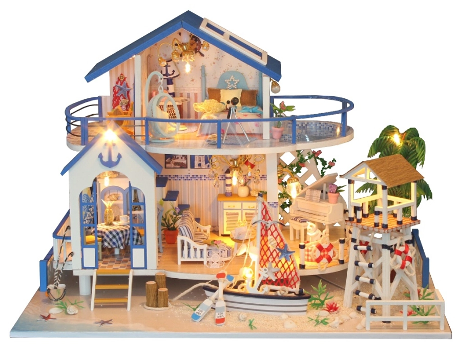 Detský miniatúrny domček Legenda o modrom mori