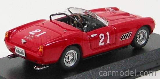Art-model Ferrari 250 Gt Lwb California Spider Ch.1699 N 21 Nassau 1960 W.von Trips 1:43 Červená