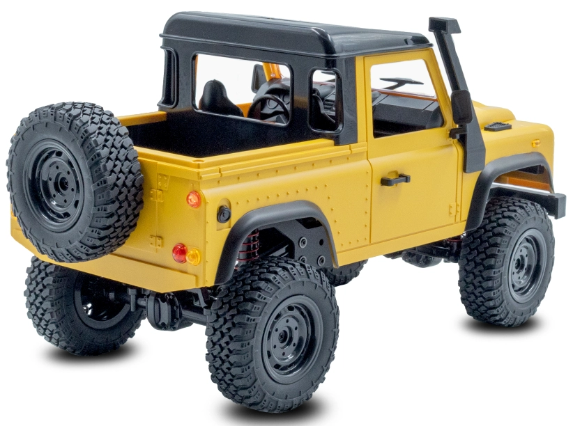 RC auto Land Rover Trail V2 1/12 RTR 4WD, žlté + náhradná batéria