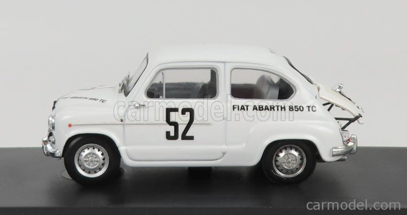 Brumm Fiat Abarth 850tc N 52 Winner Class 500km Nurburgring 1962 (fiat 600 Body) 1:43 Bílá