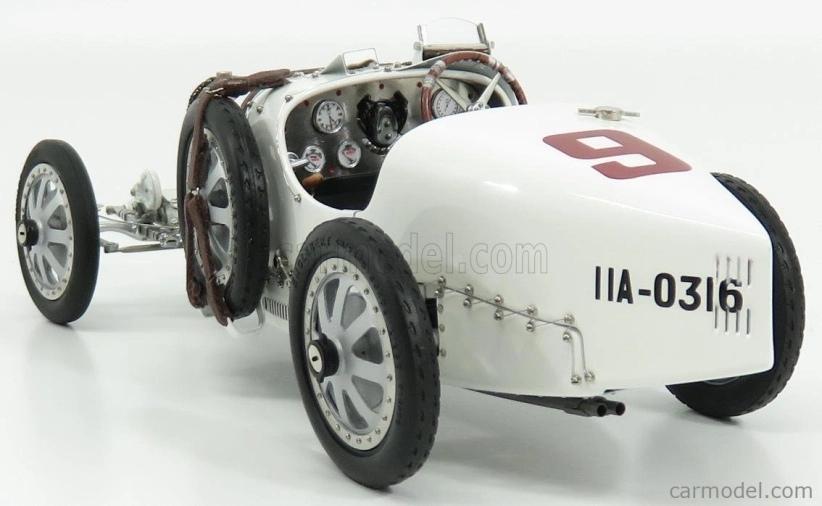 Cmc Bugatti T35 N 9 Nation Coulor Project Nemecko 1924 1:18 Biela