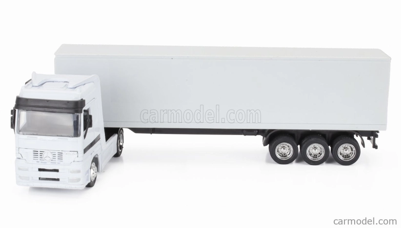 Newray Mercedes benz Actros 1857 Truck Cassonato 1998 1:43 Bílá