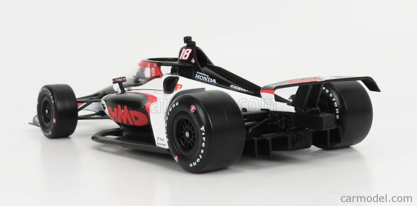 Greenlight Chevrolet Team Coyne Racing N 18 Indianapolis Indy 500 Series 2022 David Malukas 1:18 biela čierna