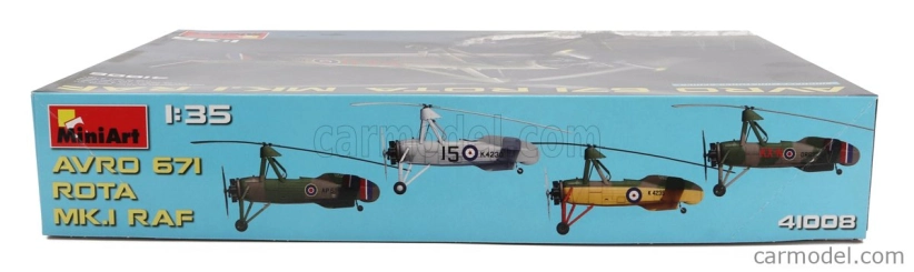 Miniart Avro 671 Rota Mki Vojenské lietadlo 1933 1:35 /