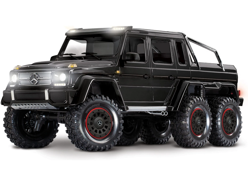 RC auto Traxxas TRX-6 Mercedes G 63 6x6 1:10 TQi RTR, černá