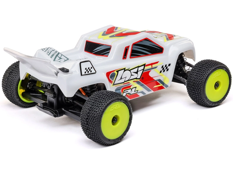 BAZAR – RC auto Losi Micro-T 1:28 RTR, biele