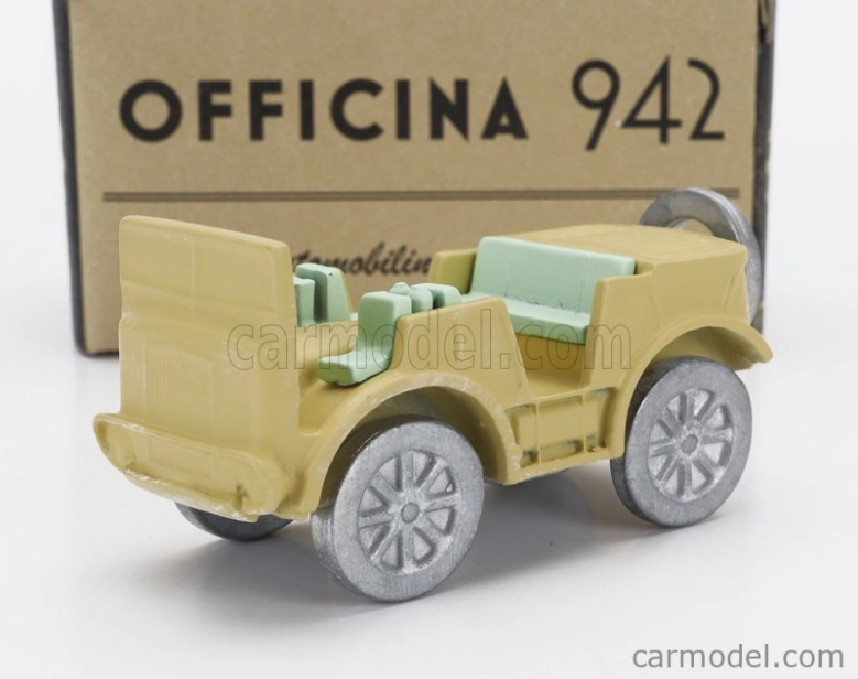 Officina-942 Fiat Tm40 Tractor Trattore Pesante Open 1941 1:76 Vojenský Písek