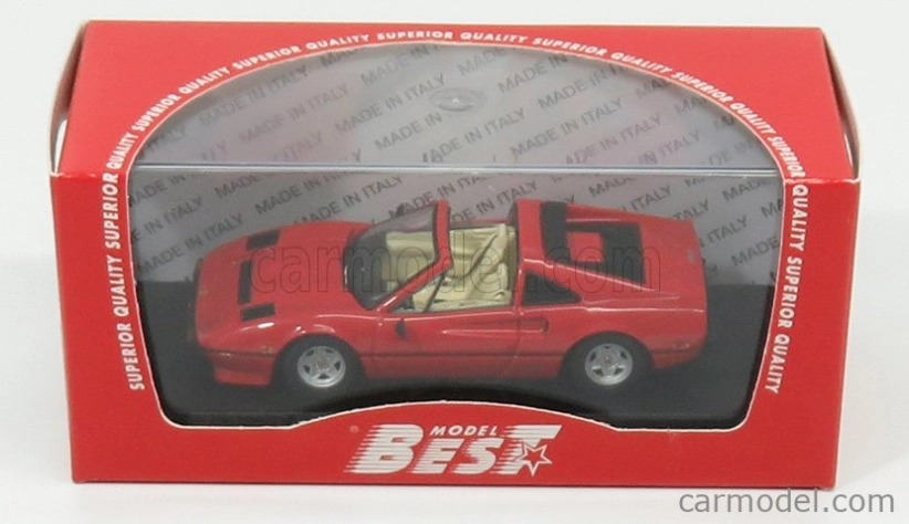 Najlepší model Ferrari 308 Gts Spider - Osobné auto Tom Sellek Magnum P.i. - Seconda Serie 1980 1:43 Červená