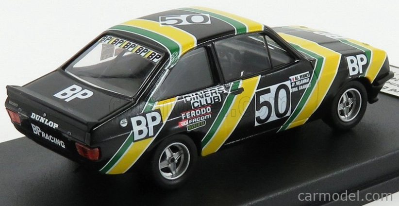Trofeu Ford england Escort Mkii Rs 2000 N 50 24h Spa 1979 A.c.verney - Delaunay - Grandet 1:43 Žlutá Černá Zelená