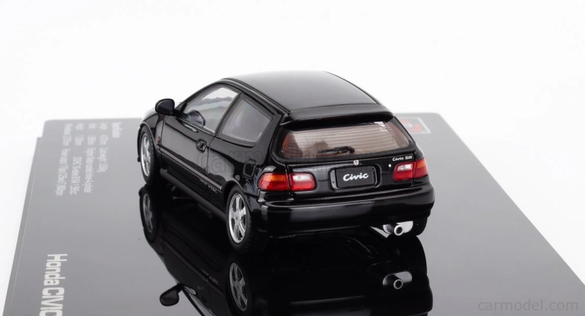 Lcd-model Honda Civic Sir Ii Eg6 Vtec 1993 1:43 Black