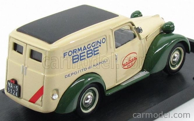 Brumm Fiat 1100 Dodávka Galbani Melzo Milano Deposito Di Napoli 1950 1:43