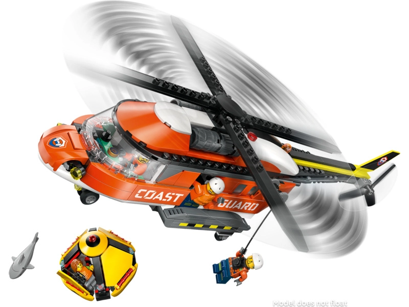LEGO City - Helikoptéra pobrežnej hliadky