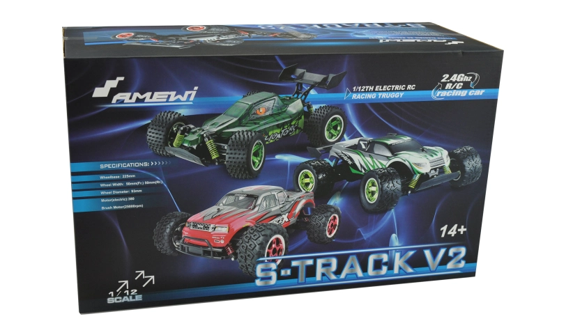 RC auto Truggy S-Track V2, růžová