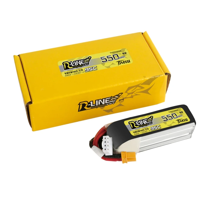 Tattu akumulátor LiPo R-Line 550mAh 3S 11.1V 95C XT30 | RCprofi.cz