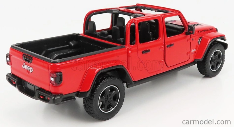 Motor-max Jeep Gladiator Pick-up Rubicon Hard-top Open 2020 1:27 Red
