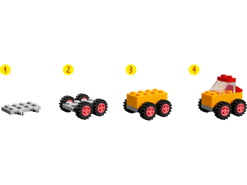LEGO Classic – Kocky a kolesá