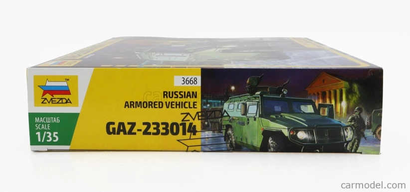 Zvezda GAZ 233014 Russian Armored Vehicle Military 2006 1:35 /