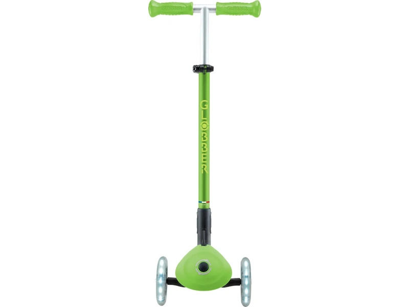 Globber - Koloběžka Primo Plus Lights V2 skládací Blue/Emerald Green