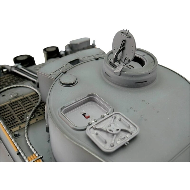 TORRO tank PRO 1/16 RC Tiger I skoršia verzia sivá kamufláž – infra IR – dym z hlavne
