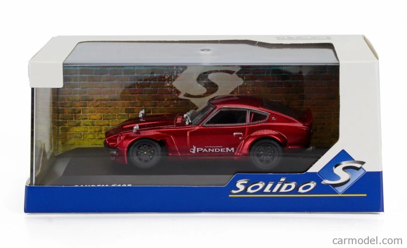 Solido Datsun 240z Rocket Bunny Coupe 1973 1:43 Červená
