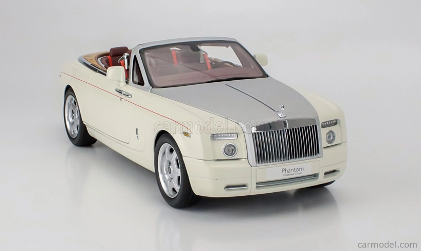 Kyosho Rolls royce Phantom Drophead Cabriolet 2-dverový 2013 1:18 Anglicky White