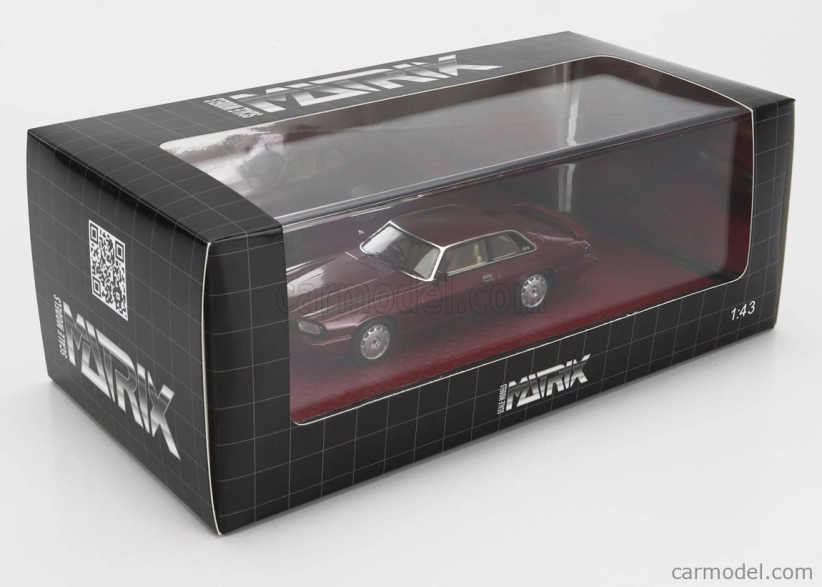Modely v mierke Matrix Jaguar Xjr-s 1993 1:43 Červená