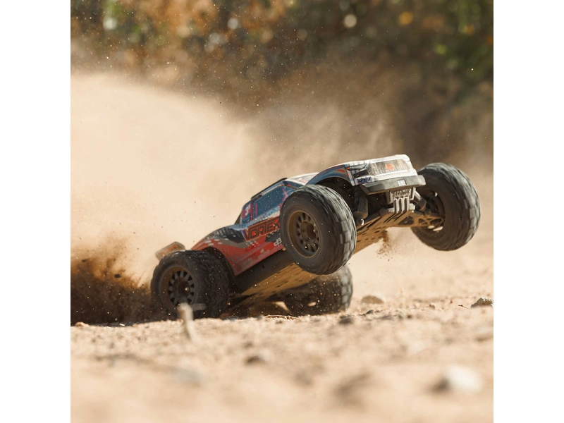 RC auto Arrma Vortex 223S BLX 1:10 4WD RTR DSC, červená