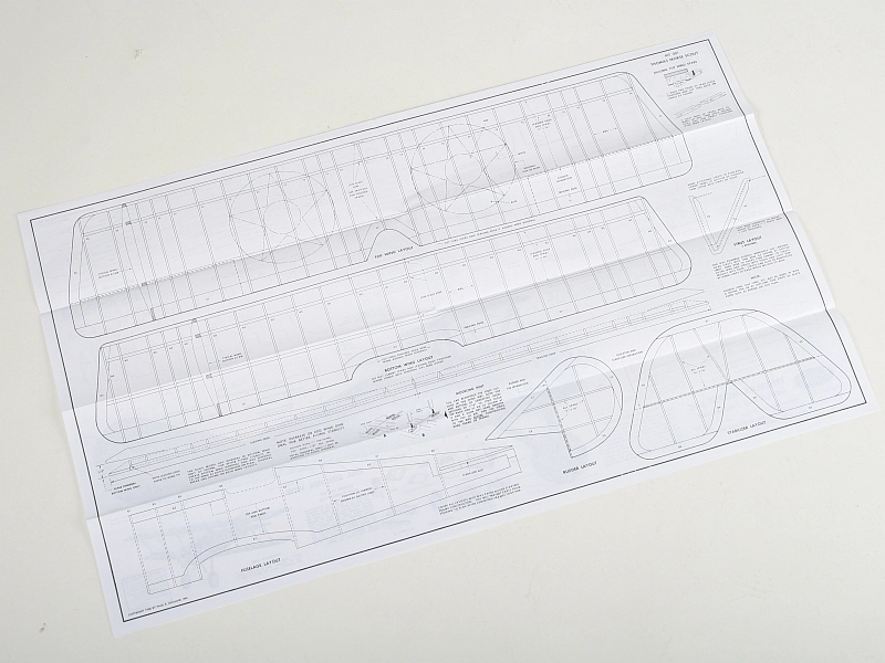 Thomas Morse Scout laser. vyrezávaný 610mm