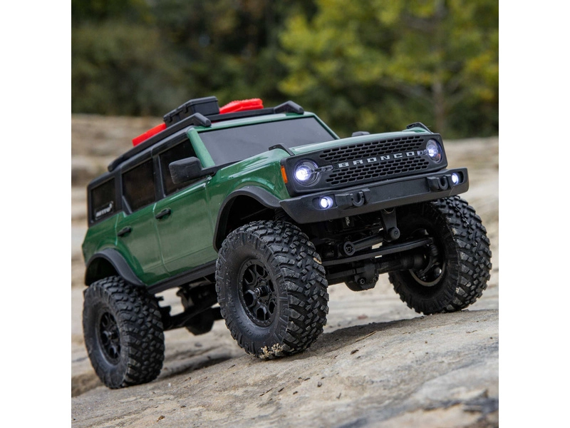 RC auto Axial SCX24 Ford Bronco 2021 1:24 4WD RTR, zelená