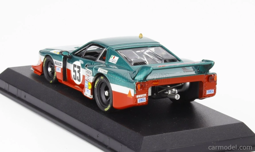 Best-model Lancia Beta Montecarlo Turbo Team Lancia Corse N 53 24h Le Mans 1980 Carlo Facetti - Martino Finotto 1:43 Zelená Červená