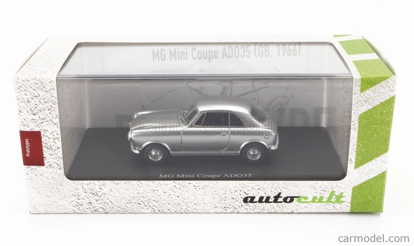 Autocult MG Mini Coupe Ad035 England 1960 1:43 Silver