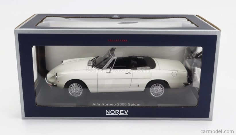 Norev Alfa romeo Duetto 2000 Spider 1978 1:18 Biela