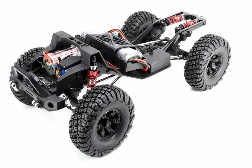 CRUSHER 1/10 súprava 2,4 GHz, žltá