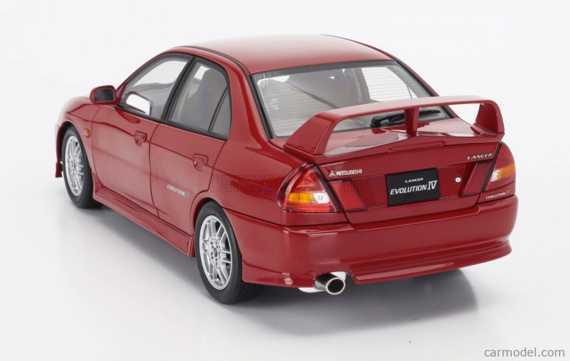 Motorhelix Mitsubishi Lancer Evo Iv s motorom a príslušenstvom 1999 1:18 červená