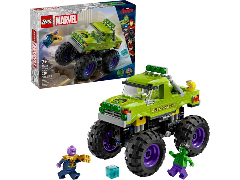 LEGO Marvel - Hulkovo nákladné auto vs. Thanos