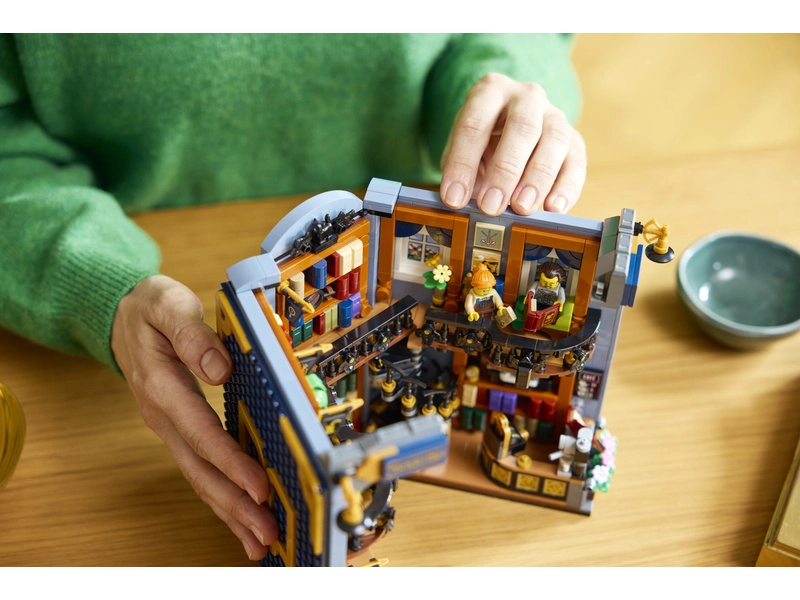 LEGO Icons - Knižní zarážka: Knihkupectví