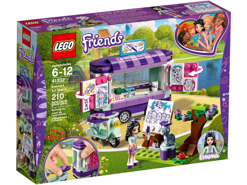 LEGO Friends - Emma a umělecký stojan
