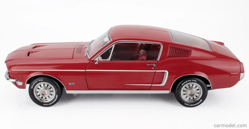 Ford usa Mustang Gt Fastback Coupe 1968 1:12 Červená