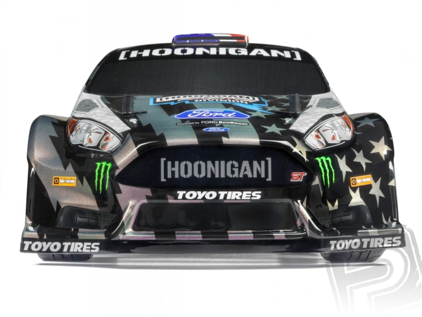 WR8 FORD FIESTA ST RX43 FLUX s karoserií Ken Block Gymkhana