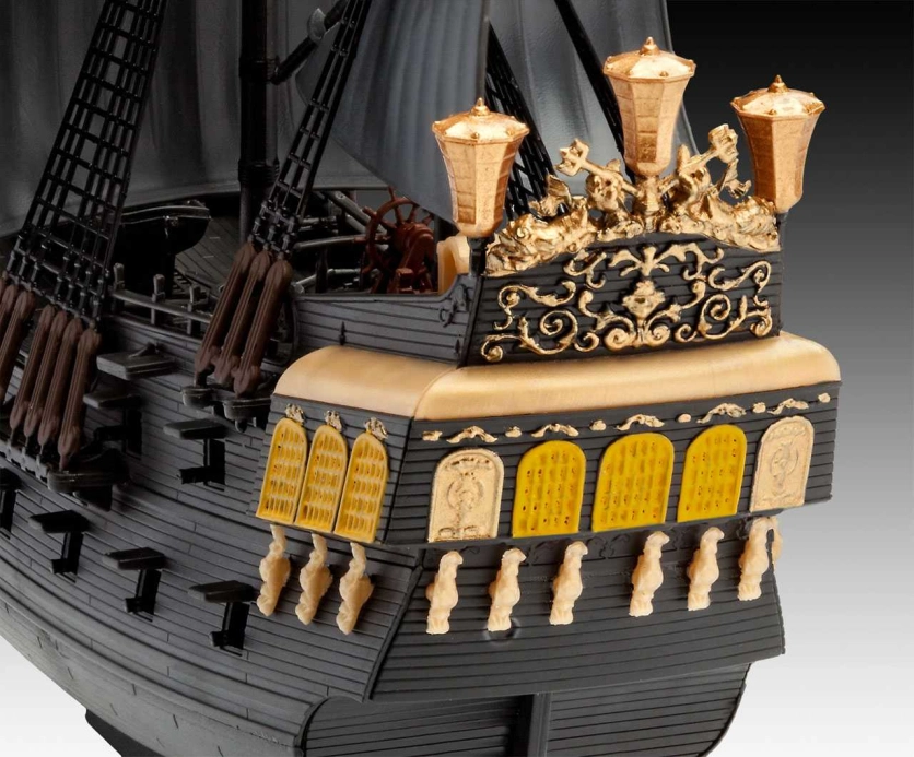 EasyClick loď 05499 – Black Pearl (1:150)