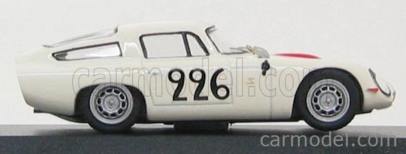 Najlepší model Alfa romeo Tz1 N 226 Mont Ventoux 1964 Ramu - Caccia 1:43 White Red